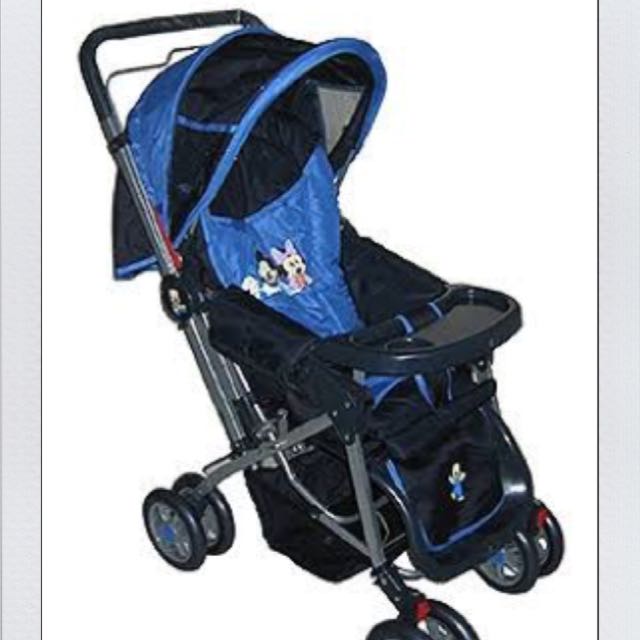 Looney Tunes 3 way stroller, Babies 