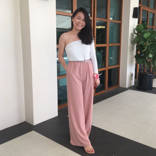 love pink jumpsuit