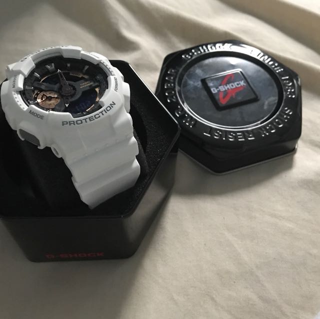 rose gold g shock mens