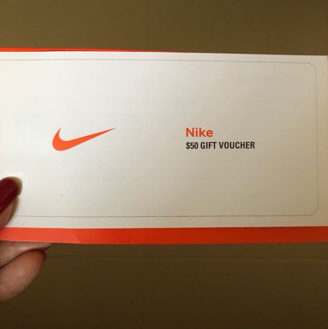 Nike gift voucher $50, Entertainment 