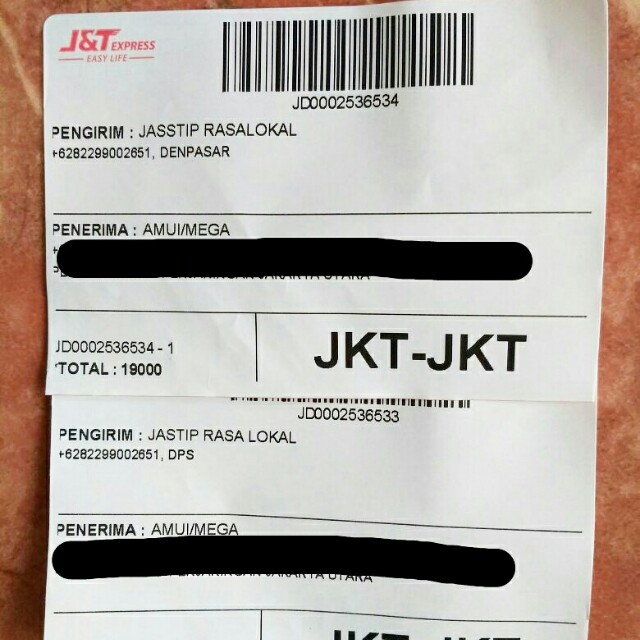 9000 Gambar Cek Resi J T Hd Paling Keren Gambar Id