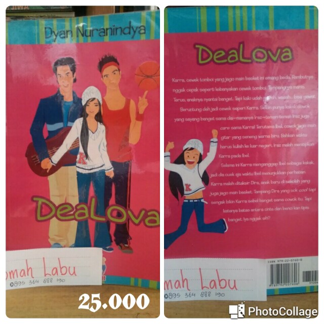 Novel Dealova Buku Alat Tulis Buku Di Carousell