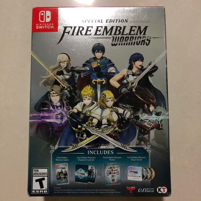 Nsw Fire Emblem Warriors Special Edition Us Toys Games Video Gaming Video Games On Carousell
