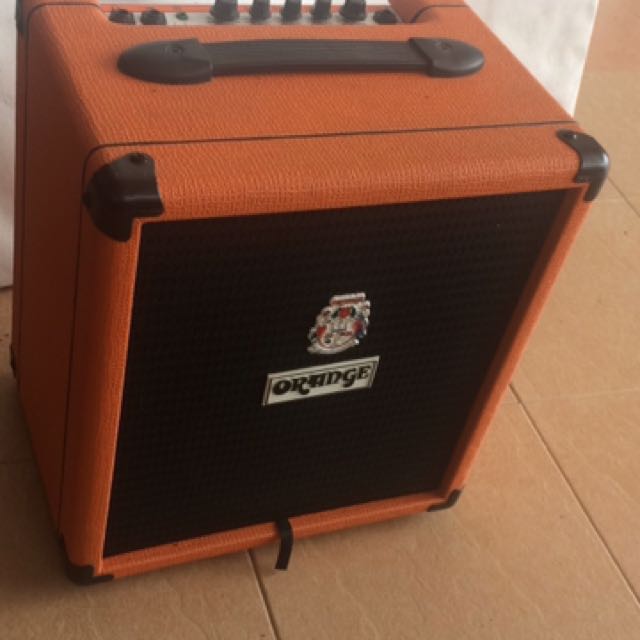 Orange Crush Pix 25bx 25watts Bass Amp Electronics Audio On Carousell