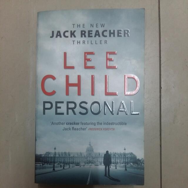 Personal By Lee Child Books Stationery Fiction On Carousell