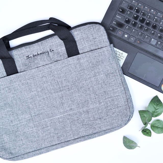 embroidered laptop bags