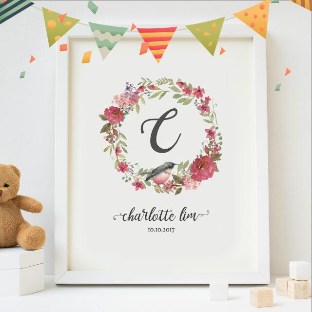 personalised baby birthday gifts