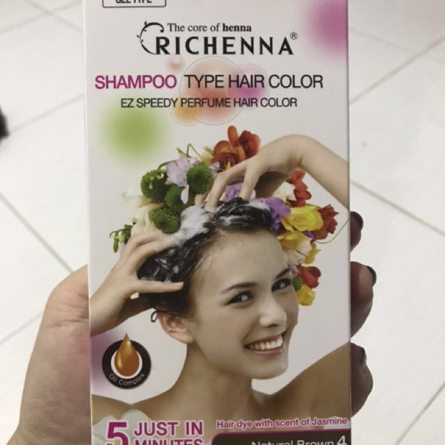 Richenna Shampoo Type Hair Colour Health Beauty Hair Care On