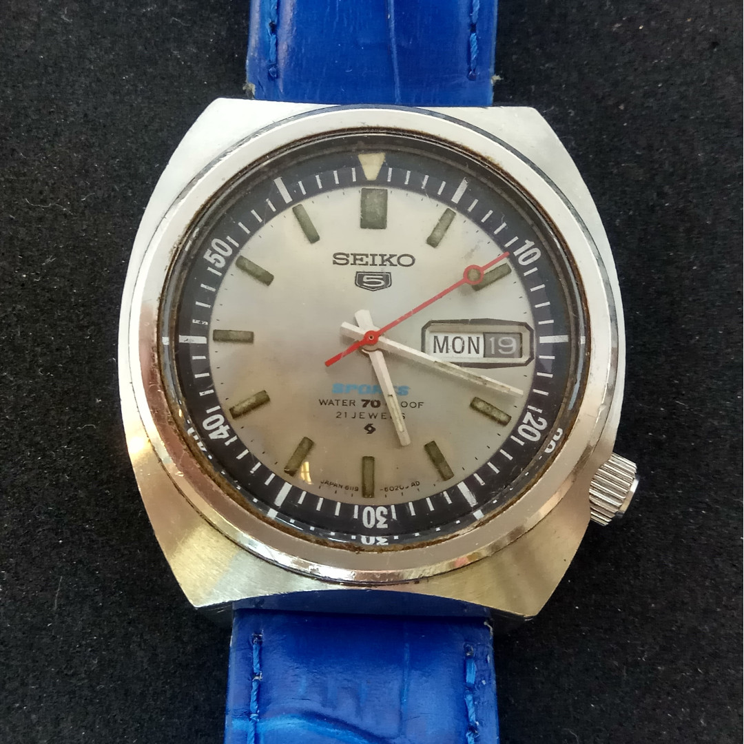Seiko 5 Sports Automatic Watch Ref: 6119-6020, Men's Fashion, Watches &  Accessories, Watches on Carousell