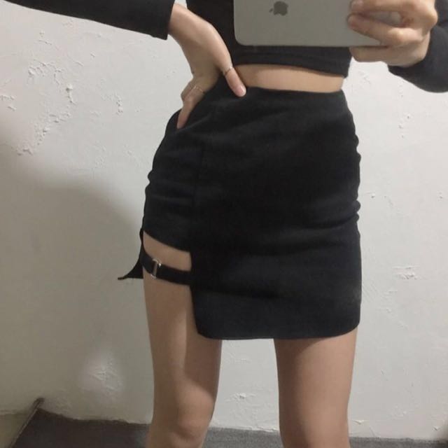 Vintage Woodard Patio Furniture Short Tight Mini Skirt