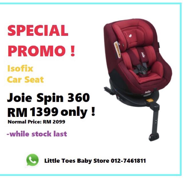 joie spin 360 promotion