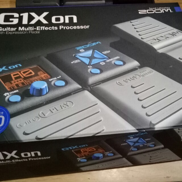 Zoom G1Xon Guitar MultiEffects Processor, Hobbies & Toys, Music