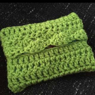 Christmas gift - Tissue pouches (handmade)