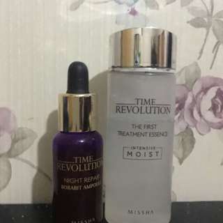Missha fte + night repair ampoule