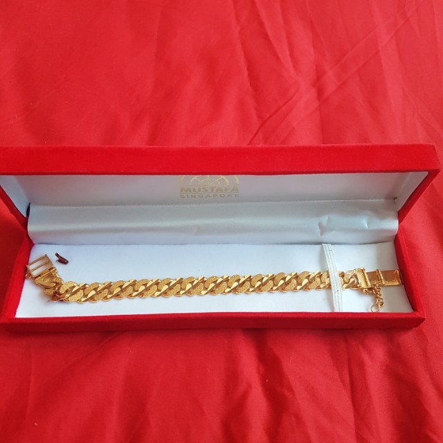 mens 916 gold bracelet