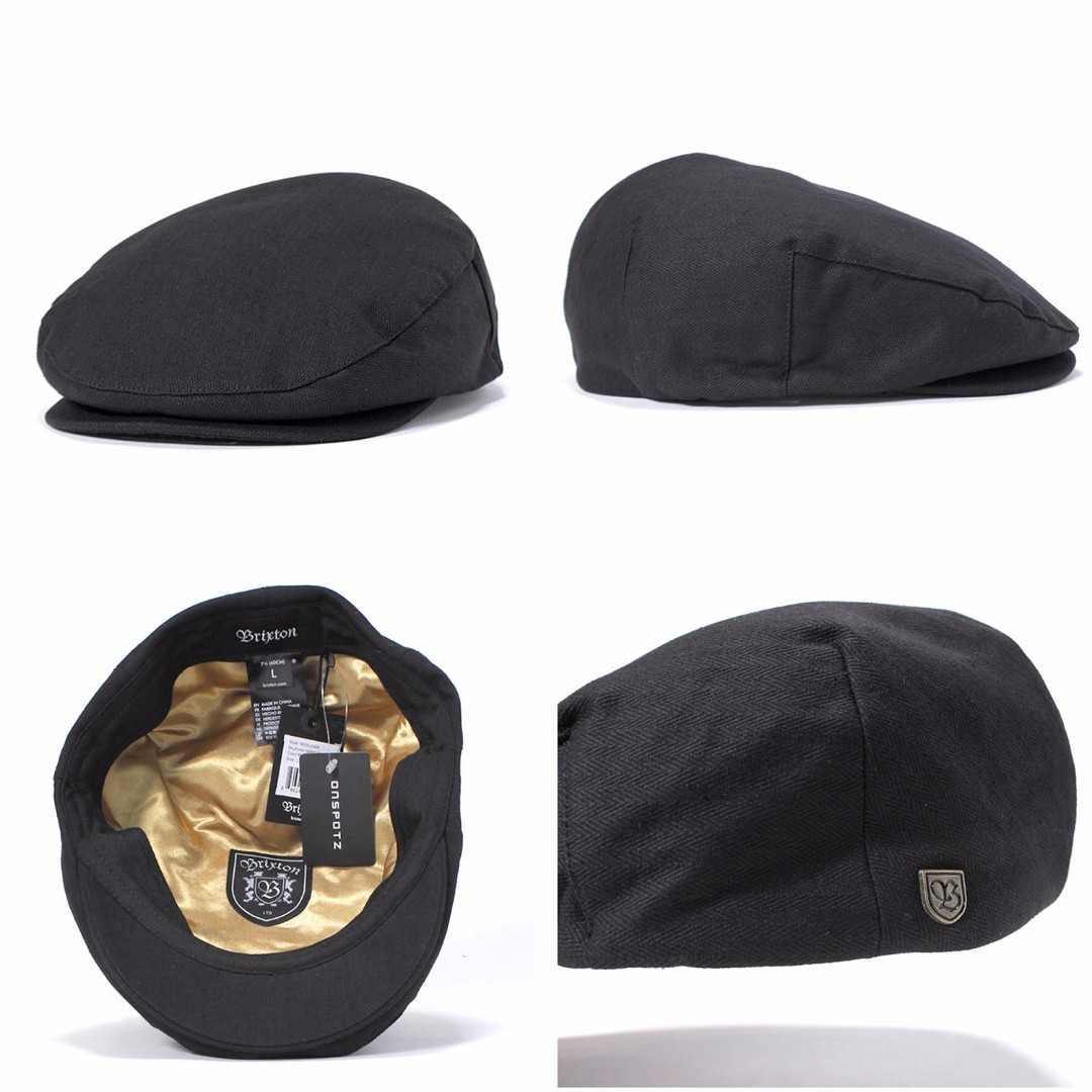 Brixton 狩獵帽鴨舌帽小偷帽Hooligan Snap Cap, 他的時尚, 手錶及配件