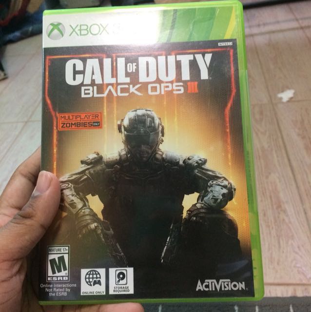 Call Of Duty Black Ops 3 Xbox 360, Video Gaming, Video Games, Xbox on