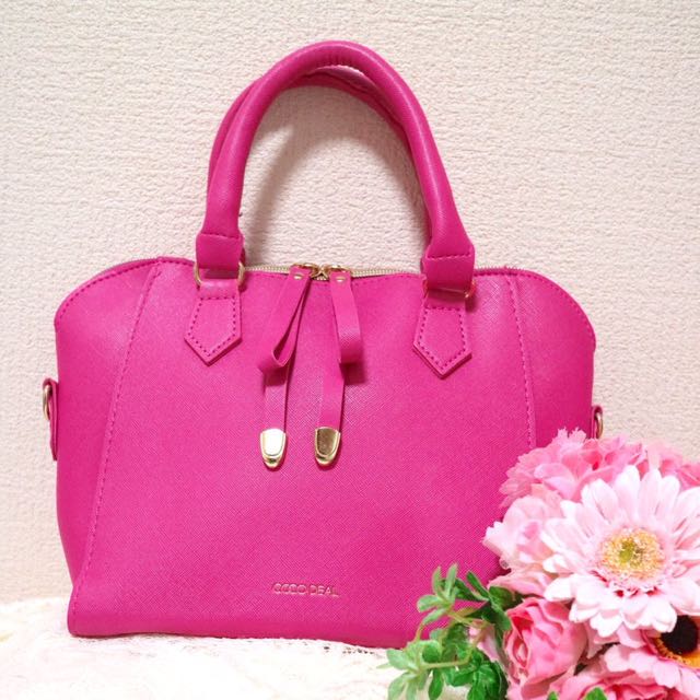 Coco Deal Japan Fuchsia Pink Bag Women S Fashion Bags Wallets Cross Body Bags On Carousell