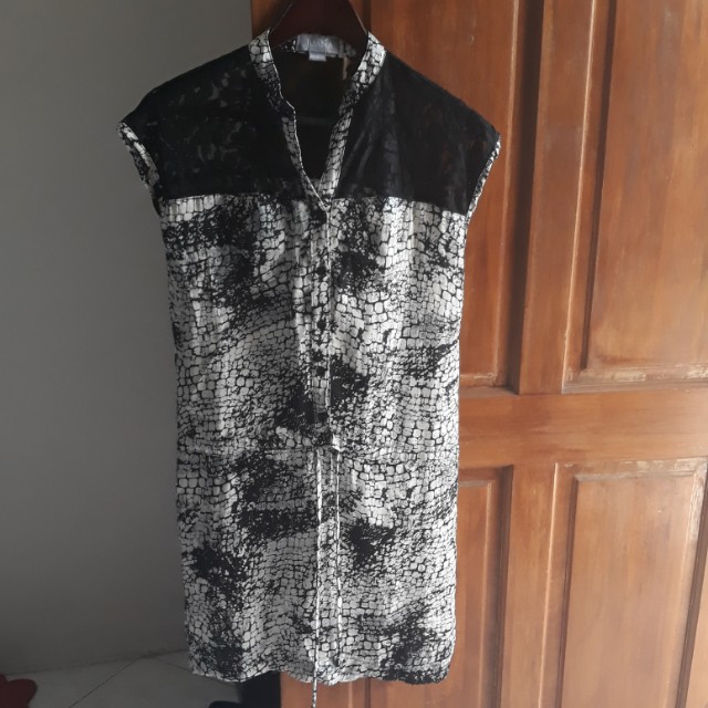 Croc Print Dress Preloved Women S Fashion Clothes On Carou Photo
