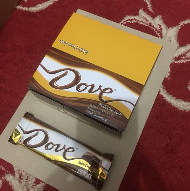 Dove Milk Chocolate, Food & Drinks, Packaged & Instant Food on Carousell