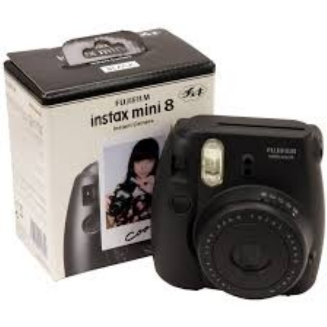 Fujifilm Instax Mini 8 Instant Film Camera Black For Sale Online Ebay