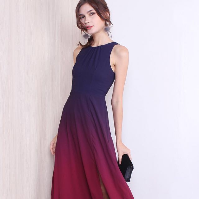 Magenta Maxi Dress