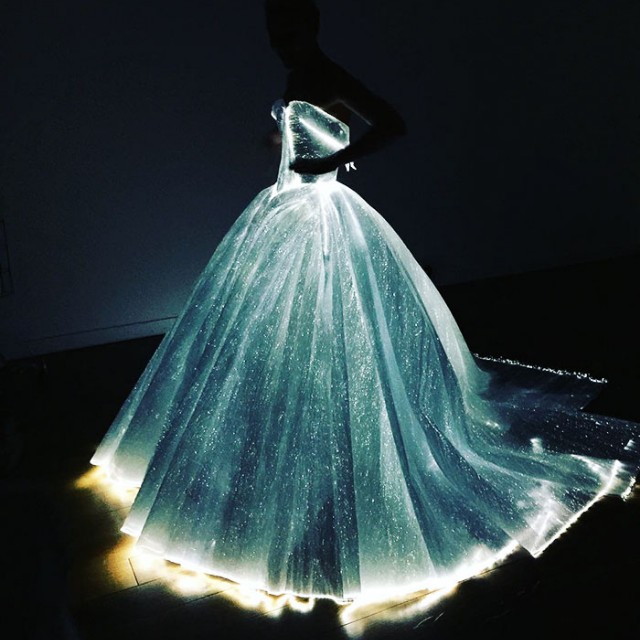 Glow in the sales dark quinceanera dresses
