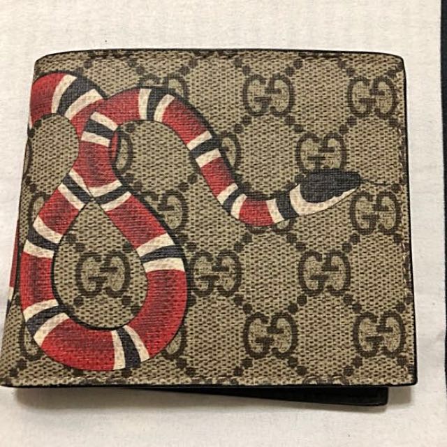 Gucci Wallet / Gucci snake wallet, Luxury, Bags & Wallets on Carousell