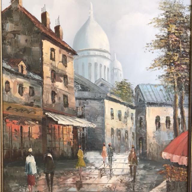 Henri Rogers Oil Painting On Canvas Everything Else On Carousell