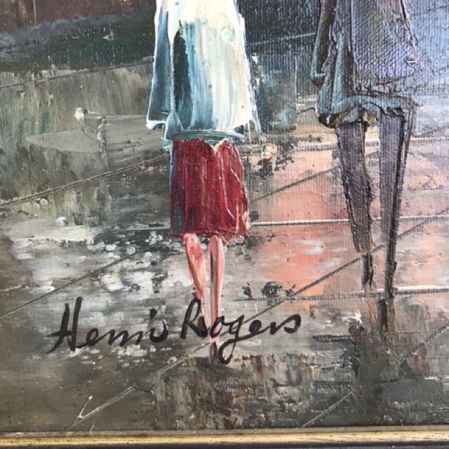 Henri Rogers Oil Painting On Canvas Everything Else On Carousell