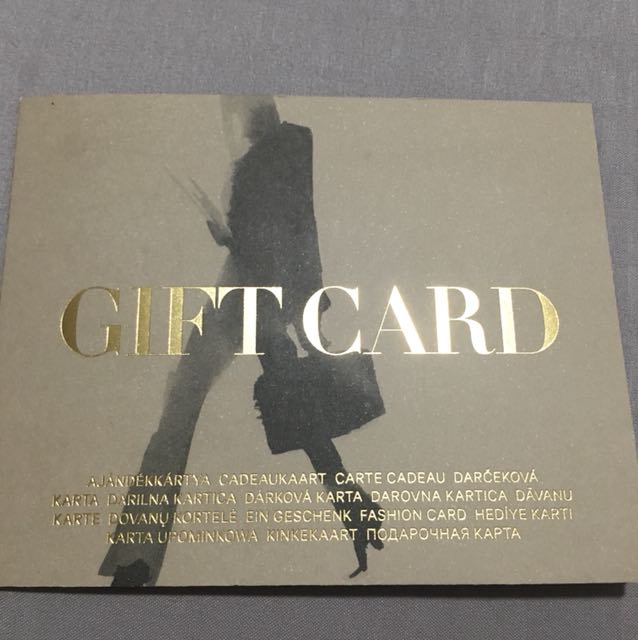 H M 100 Gift Card Tickets Vouchers Vouchers on Carousell