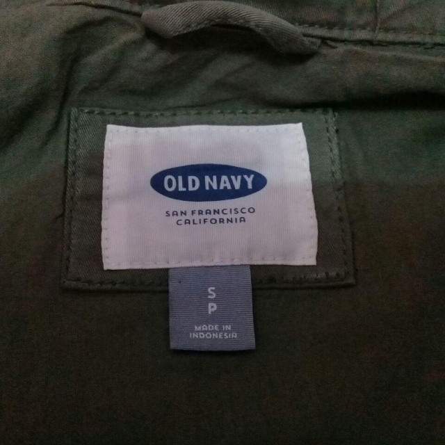 jaket parka old navy army original