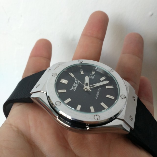 Jaragar A389 automatic luxury men watch homage Hublot Patek Audemars Piguet shape submariner omega