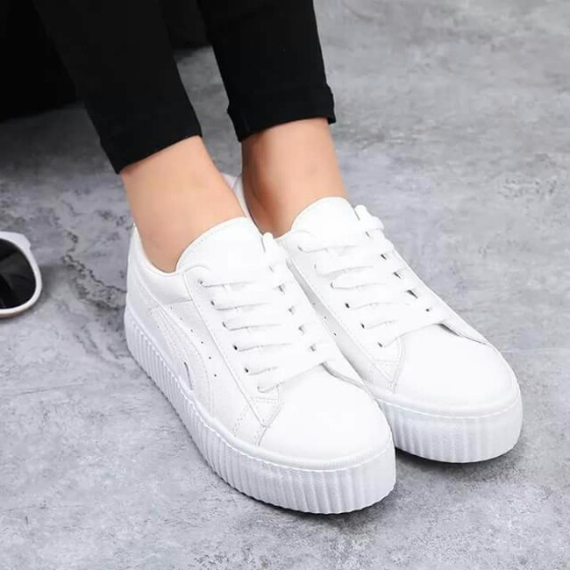 white shoes korean
