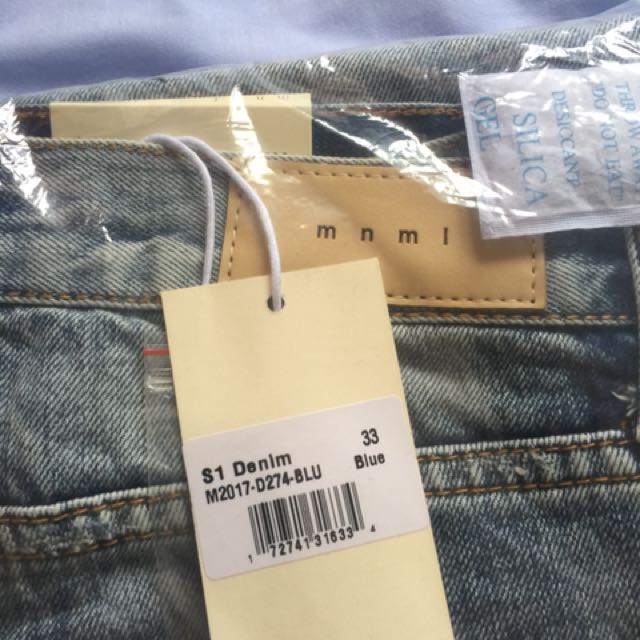 Mnml s1 denim clearance