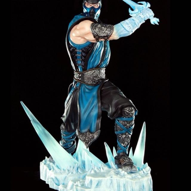 Mortal Kombat 9 Sub-Zero Ice Blast Exclusive 1/4 Statue, Hobbies & Toys ...
