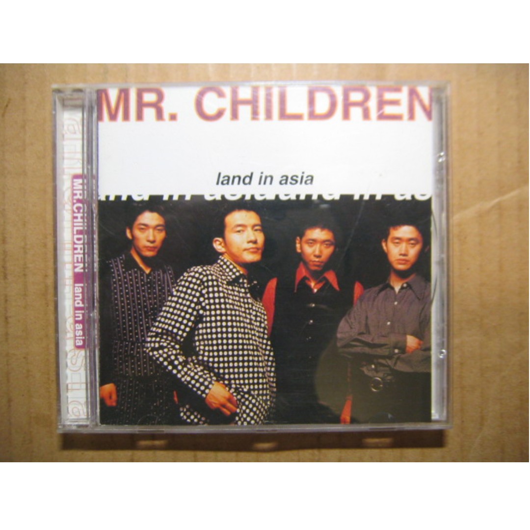 Mr. Children - Land In Asia CD (港版), 興趣及遊戲, 收藏品及紀念品 
