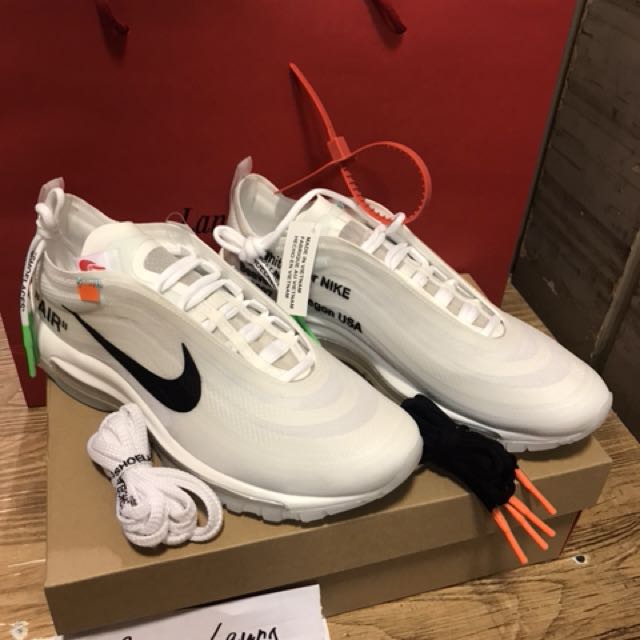 nike air max 97 off white the ten