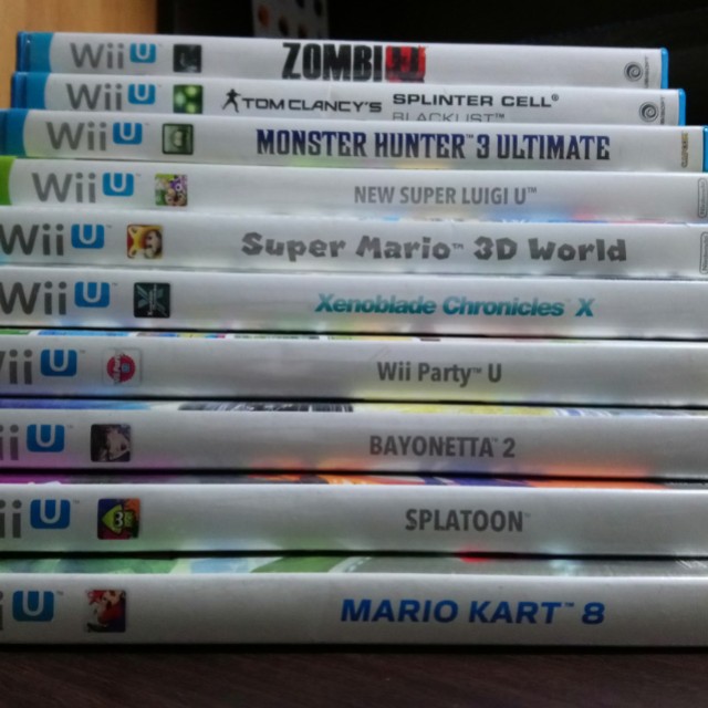 Nintendo WiiU Deluxe Set 32GB (2nd Hand), Video Gaming, Video Game