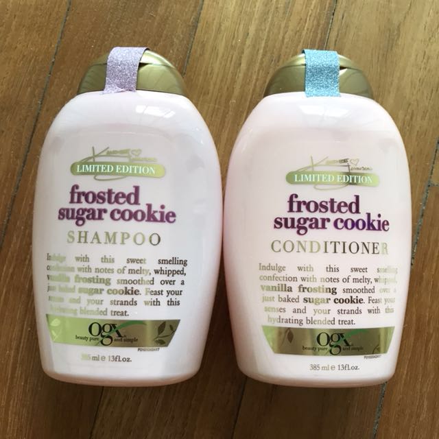 OGX x Kandee Johnson Frosted Sugar Cookie Shampoo & Conditioner, Beauty