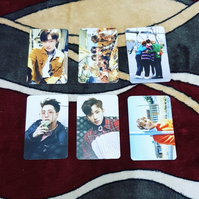 SANDEUL B1A4 Official PHOTOCARD #4 STAY A WHILE 1st Album Photo Card 산들