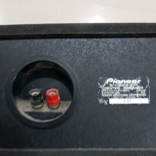 Pioneer Center Speaker, Audio, Soundbars, Speakers & Amplifiers on Carousell