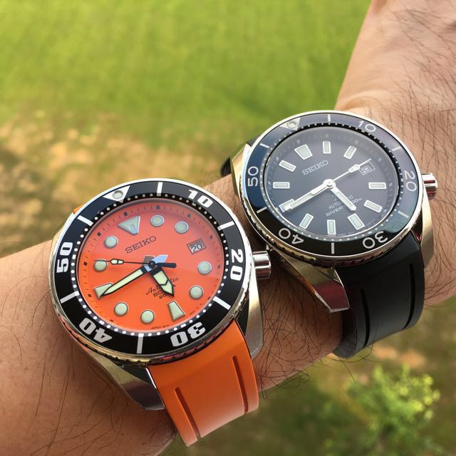Seiko Sumo Duo - SBDC027 LE & SBDC005 Discontinued, Luxury, Watches on  Carousell