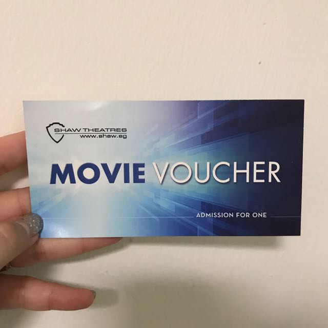 Shaw Movie Voucher, Tickets & Vouchers, Vouchers on Carousell