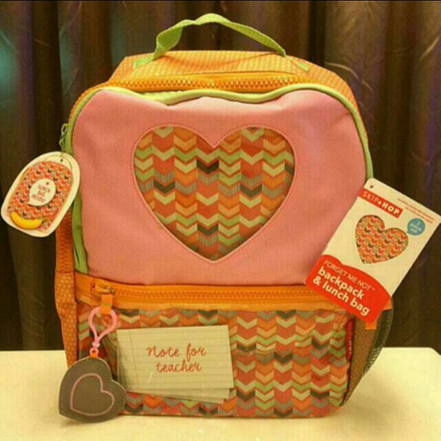 Skip Hop Forget Me Not 3 Piece Backpack Set Babies Kids Going Out Diaper Bags Wetbags on Carousell