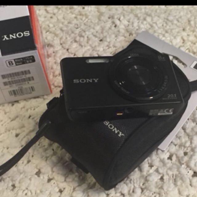 Sony digital camera (Category: Photography) located in Ottawa. Submitted by mirsada (Listing ID 139367717, Image 2). Description: New Sony DSC-W830 digital camera (black) and Sony soft carrying case BRAND NEW! Selling both for $80. The price is firm. .