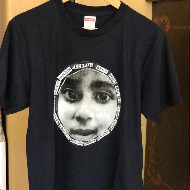 supreme know your rights tee