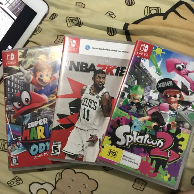Switch灰機 （分類：Nintendo 任天堂）位於 Hong Kong。 由 jojo_lui 提交（商品編號 139547366，圖片 3）。簡介： 冇盒冇保 包三隻game 所有配件齊 已貼玻璃mon貼 最快可20號交收。