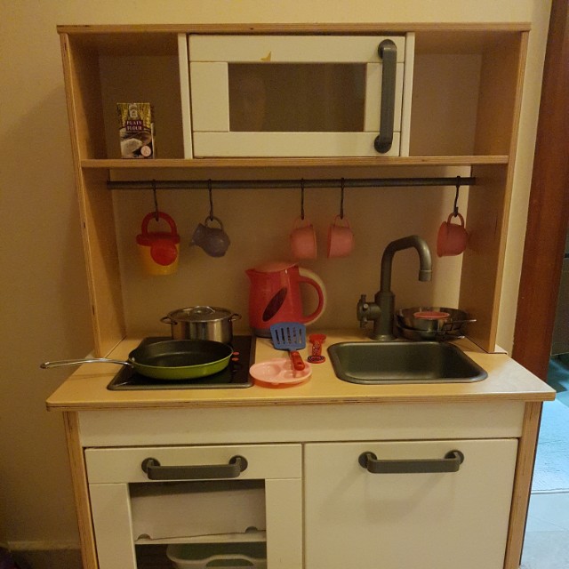 Toy Kitchen Ikea Duktig Babies Kids Toys Walkers On Carousell