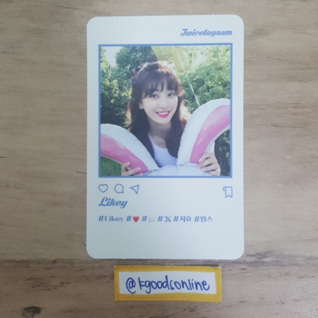 Official Jihyo Twice Likey Twicetagram Photocard Insta Version Hobbies Toys Memorabilia Collectibles K Wave On Carousell Official Jihyo Twice Likey Twicetagram Photocard Insta Version Hobbies Toys Memorabilia Collectibles K Wave On Carousell